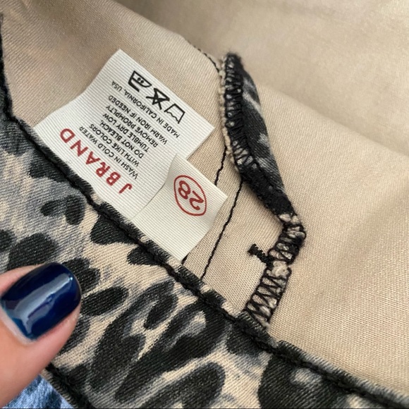 Animal print jbrand jeans - Picture 4 of 5
